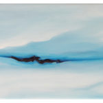 “Cielo” 2012. Técnica mixta sobre lienzo 20 x 60 cm